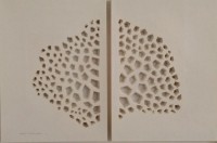 One or Two, cut paper